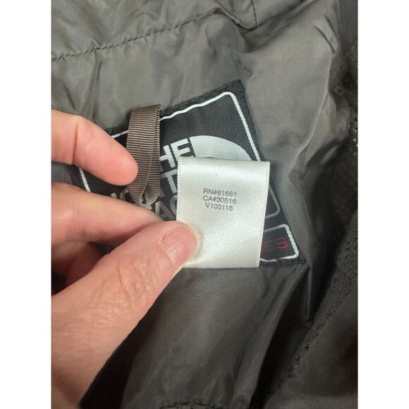 North Face Summit Series Men’s Large Red Gray Hooded Jacket Waterproof Outdoor - Picture 5 of 7